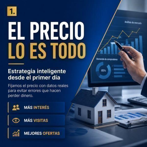 Estrategia de precio inmobiliario en Almería para vender tu vivienda al precio correcto desde el primer día y conseguir más interés, visitas y mejores ofertas