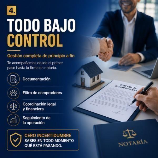 Gestión inmobiliaria completa en Almería con acompañamiento total desde el inicio hasta notaría para vender tu vivienda con seguridad y sin incertidumbre